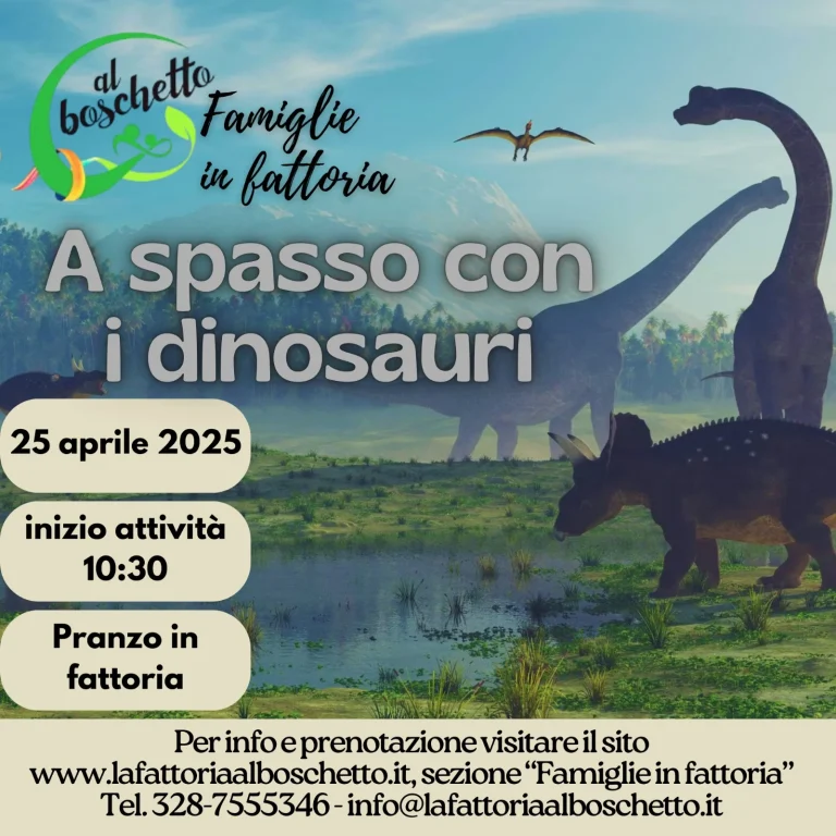 2025.04.25 A spasso con i dinosauri